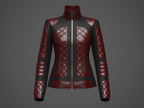 Female Jacket 3D 模型