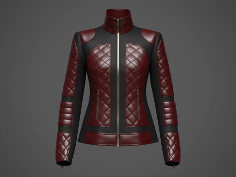 Giacca femminile Modello 3D