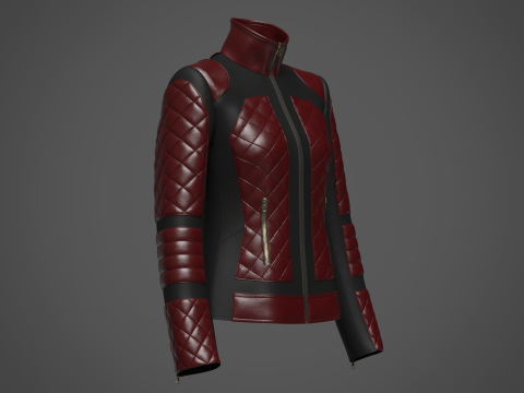 Female Jacket 3D 模型