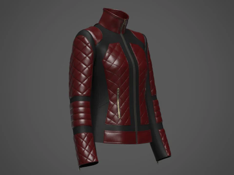 Giacca femminile Modello 3D