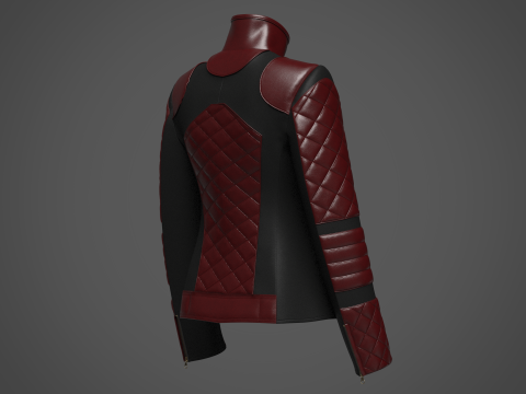 Female Jacket 3D 模型
