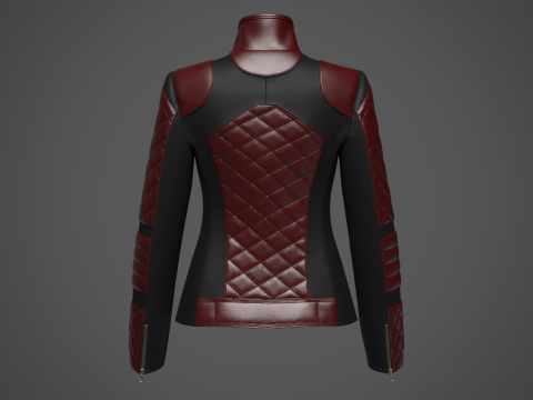 Female Jacket 3D 模型