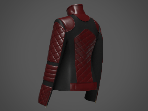Female Jacket 3D 模型
