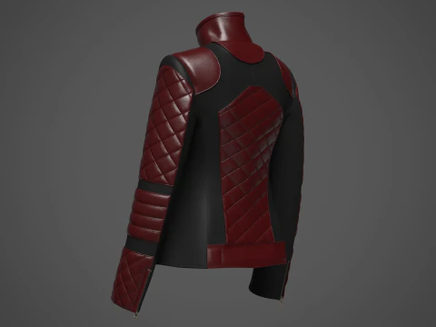 Giacca femminile Modello 3D