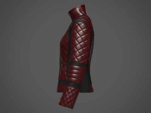 Female Jacket 3D 模型