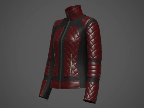 Giacca femminile Modello 3D