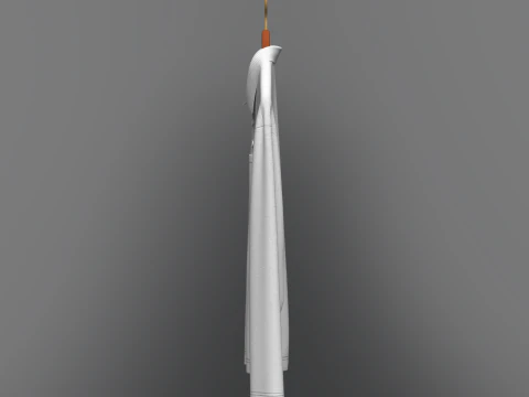 Men Oversized Polo On Hanger 3D Model