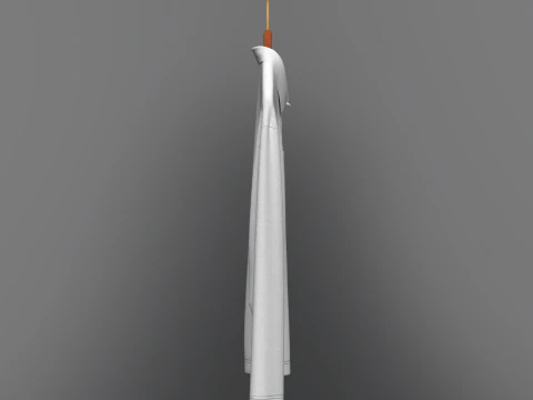 Men Oversized Polo On Hanger 3D Model