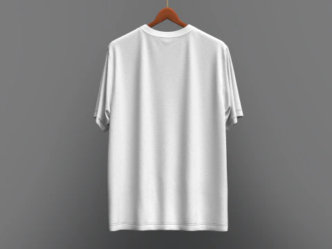 Men Regular Fit T-Shirt On Hanger 3D Model