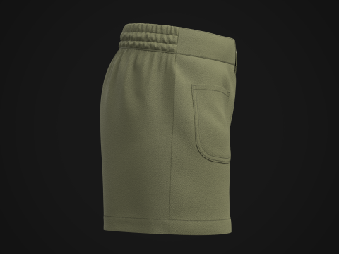 Women Shorts Modèle 3D