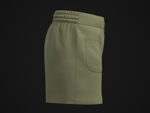 Women Shorts 3D Model