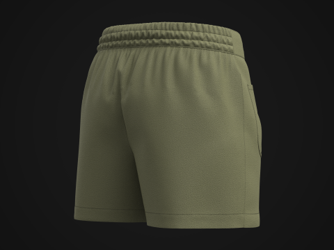 Women Shorts Modèle 3D