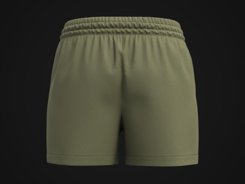 Women Shorts Modèle 3D