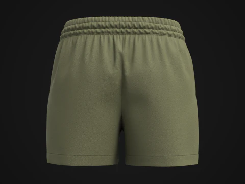 Women Shorts 3D Model