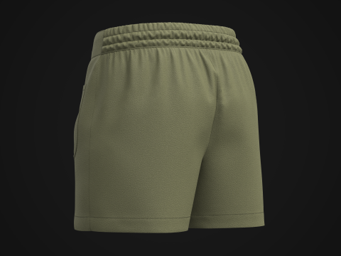 Women Shorts Modèle 3D