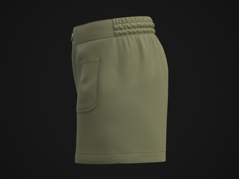 Women Shorts Modèle 3D
