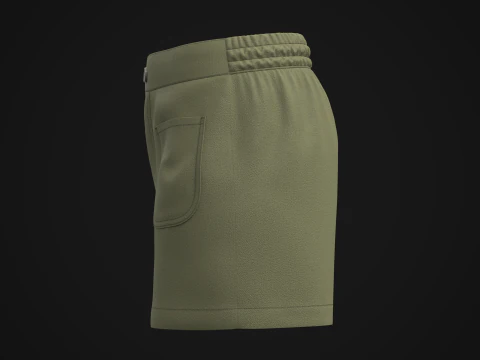 Women Shorts 3D Model