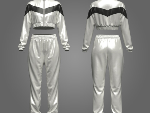 Women Active Wear 3D Model