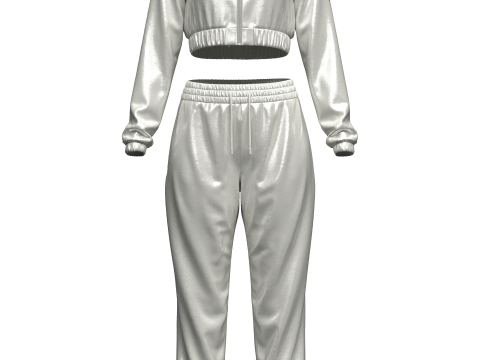 Women Active Wear Model 3D