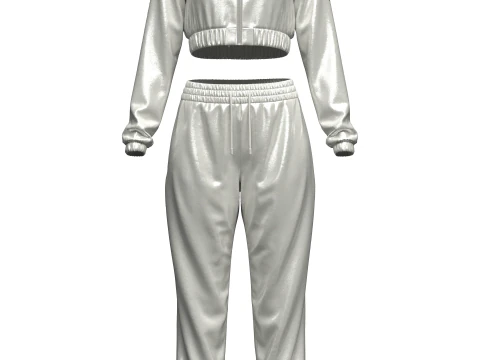 Women Active Wear 3D Model