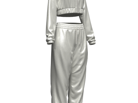 Women Active Wear Model 3D