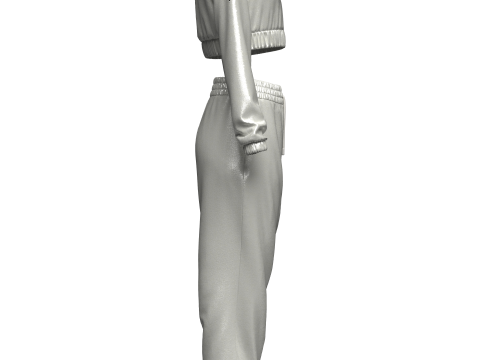 Women Active Wear Model 3D