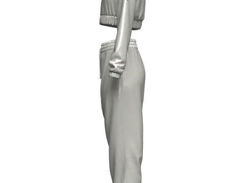 Women Active Wear Model 3D