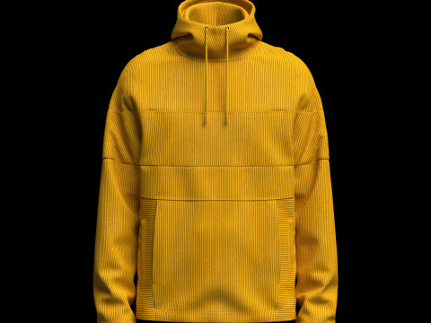 Men Corduroy Jacket 3Dモデル