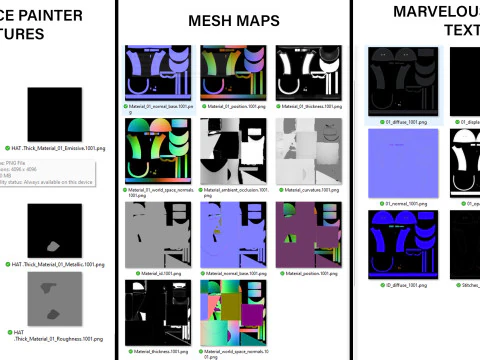 Czarny kapelusz Model 3D