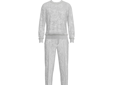 Male Polo and Pant outfit Modelo 3D
