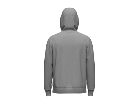 Male Hoodie Hood Up 3D-Modell