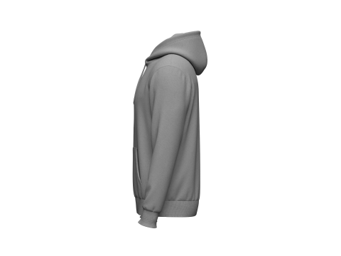Male Hoodie Hood Down Modelo 3D