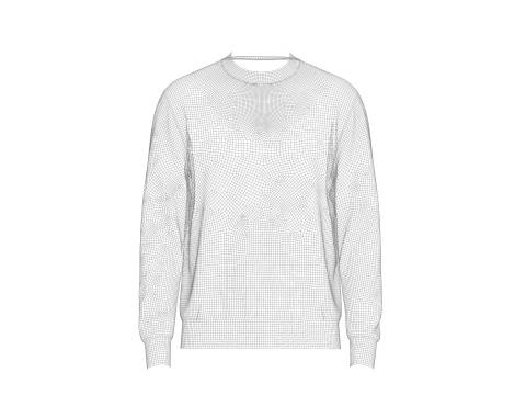 Male Sweatshirt 3Dモデル