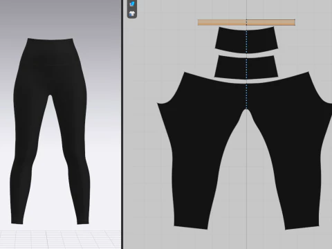 Legging 3D Model