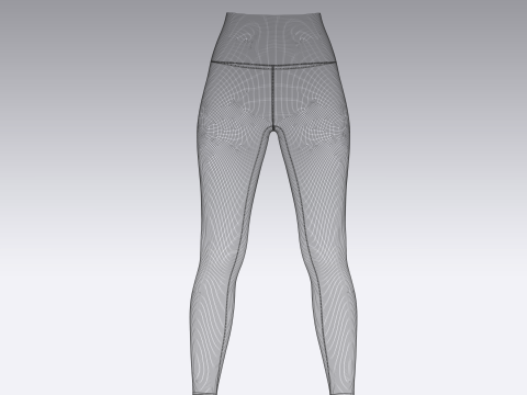 Legging Model 3D
