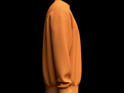 Mens Sweatshirt 3Dモデル