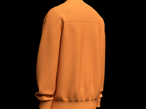 Mens Sweatshirt 3Dモデル