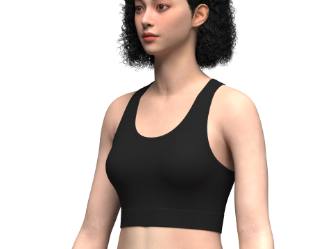 Womens Cargo Pant and Top Model 3D