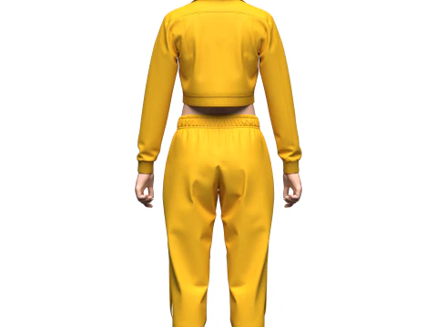 Womens Streetwear 3D Model