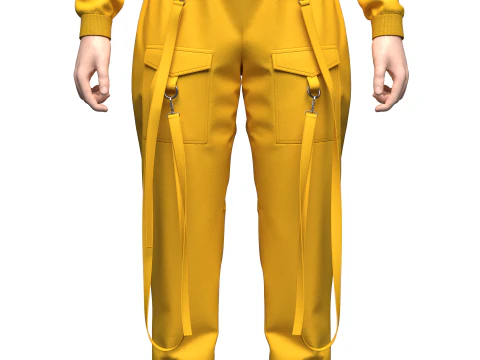 Womens Streetwear 3D Model