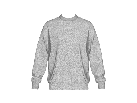 Mens Sweatshirt Modello 3D