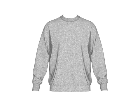 Mens Sweatshirt 3D Model