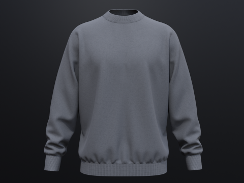 Mens Sweatshirt Modello 3D