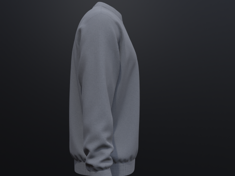 Mens Sweatshirt Modello 3D