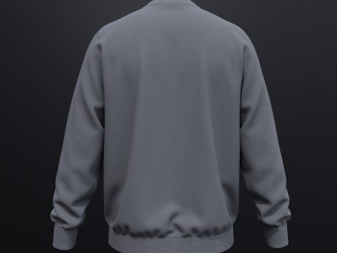 Mens Sweatshirt Modello 3D