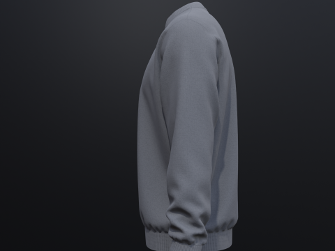 Mens Sweatshirt Modello 3D