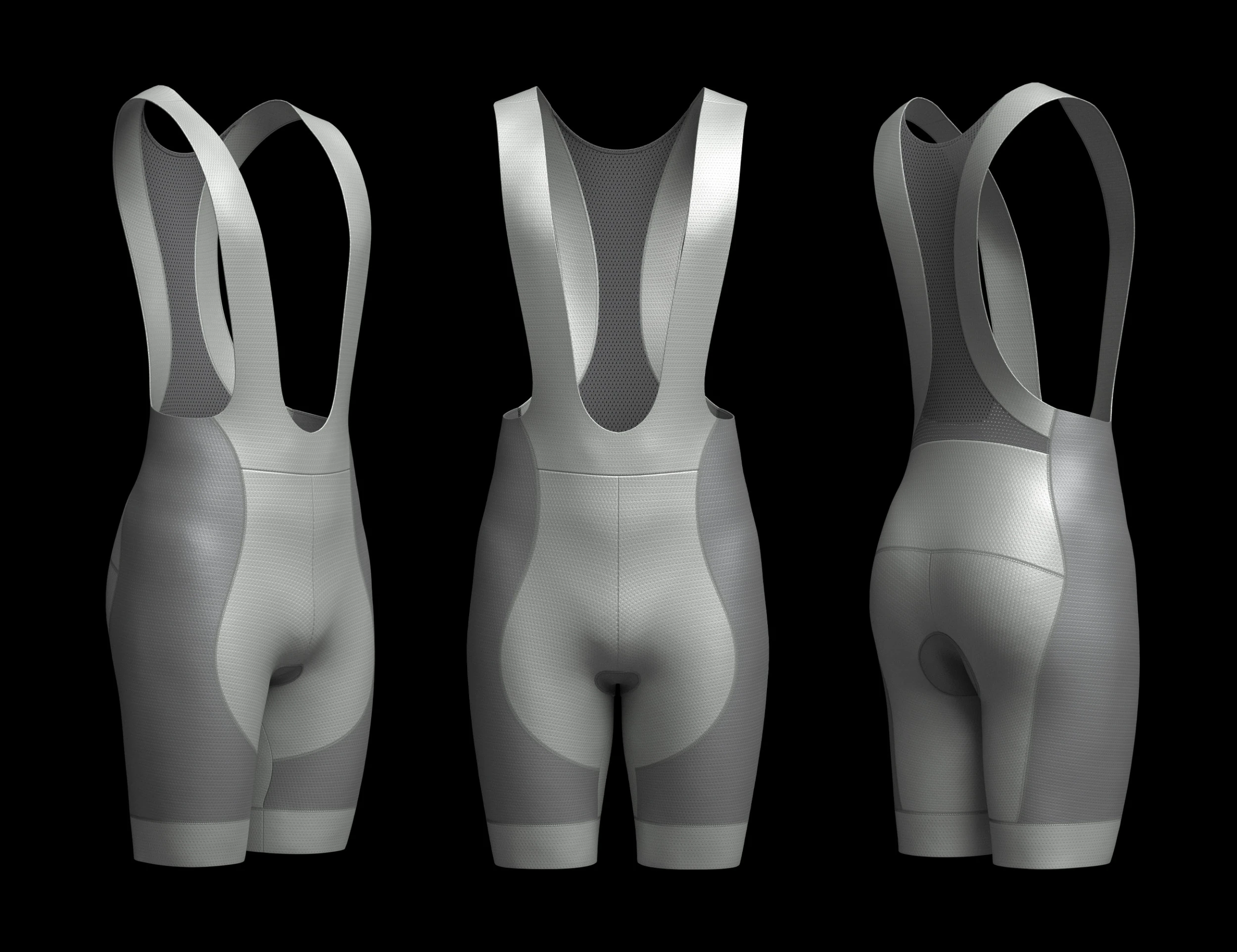 Mens Cycling Bib Shorts 3D Model .c4d .max .obj .3ds .fbx .stl .blend 