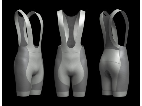 Mens Cycling Bib Shorts 3Dモデル