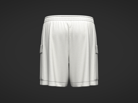 Women Shorts Pant Modelo 3D