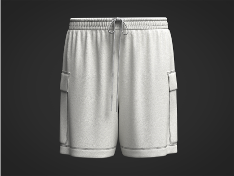 Women Shorts Pant 3Dモデル